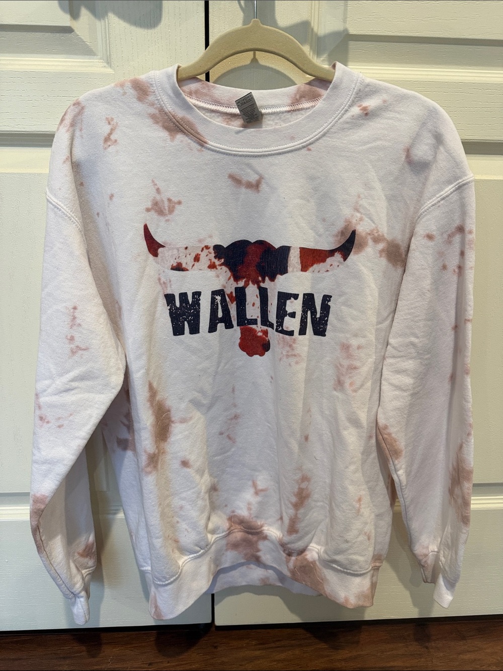 Morgan Wallen Tie-Dye Crewneck Sweatshirt